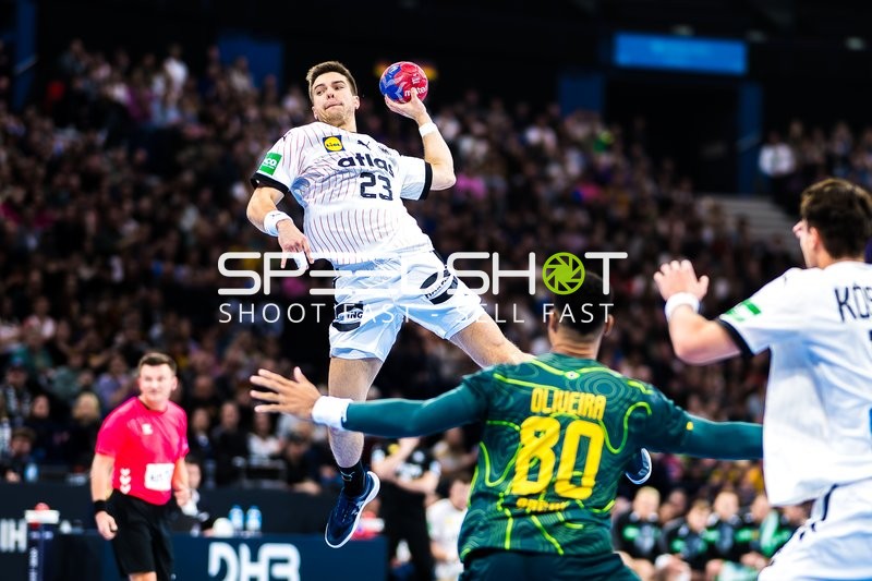 Handball I Herren I Vorbereitung WM 2025 I Testspiel I Deutschland - Brasilien I 11.01.2025