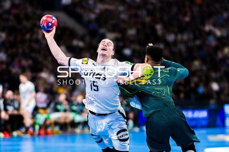 Handball I Herren I Vorbereitung WM 2025 I Testspiel I Deutschland - Brasilien I 11.01.2025