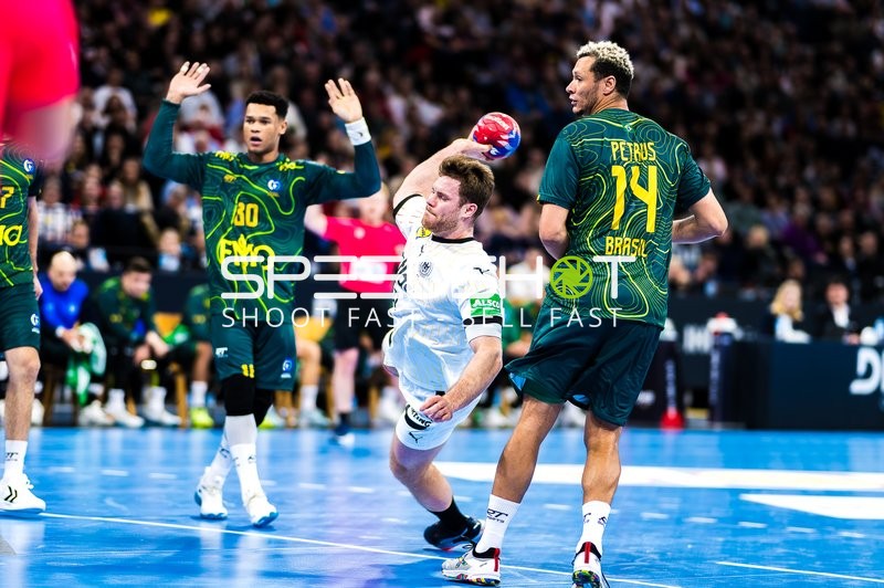 Handball I Herren I Vorbereitung WM 2025 I Testspiel I Deutschland - Brasilien I 11.01.2025
