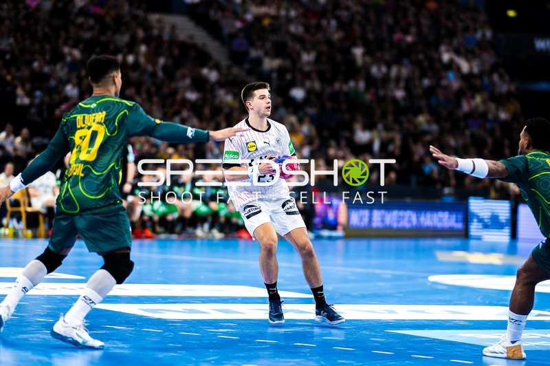 Handball I Herren I Vorbereitung WM 2025 I Testspiel I Deutschland - Brasilien I 11.01.2025