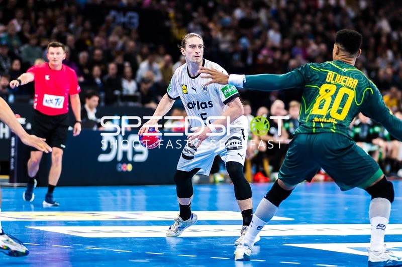 Handball I Herren I Vorbereitung WM 2025 I Testspiel I Deutschland - Brasilien I 11.01.2025