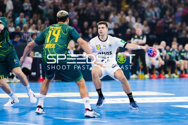 Handball I Herren I Vorbereitung WM 2025 I Testspiel I Deutschland - Brasilien I 11.01.2025