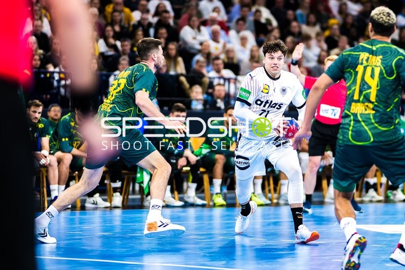 Handball I Herren I Vorbereitung WM 2025 I Testspiel I Deutschland - Brasilien I 11.01.2025