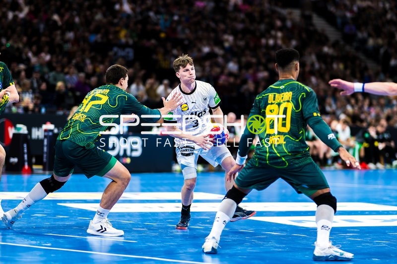 Handball I Herren I Vorbereitung WM 2025 I Testspiel I Deutschland - Brasilien I 11.01.2025
