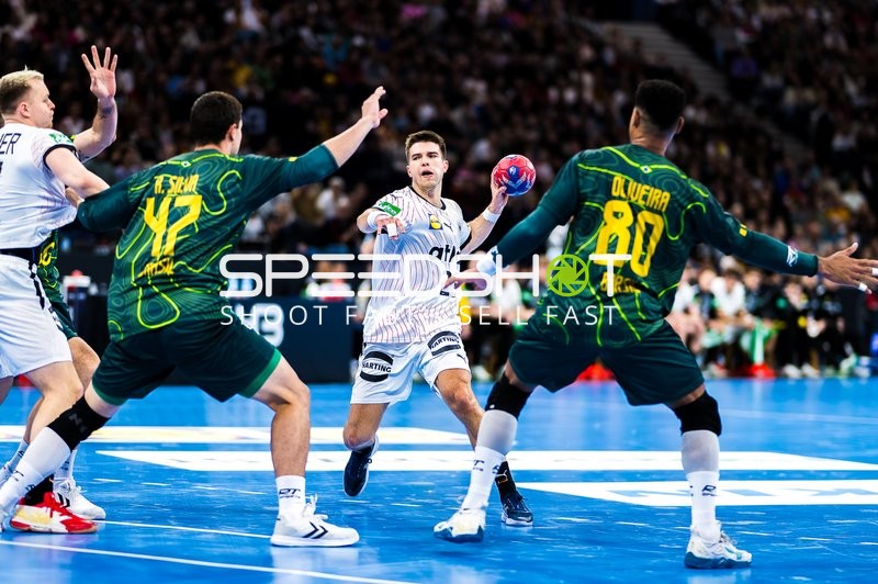 Handball I Herren I Vorbereitung WM 2025 I Testspiel I Deutschland - Brasilien I 11.01.2025