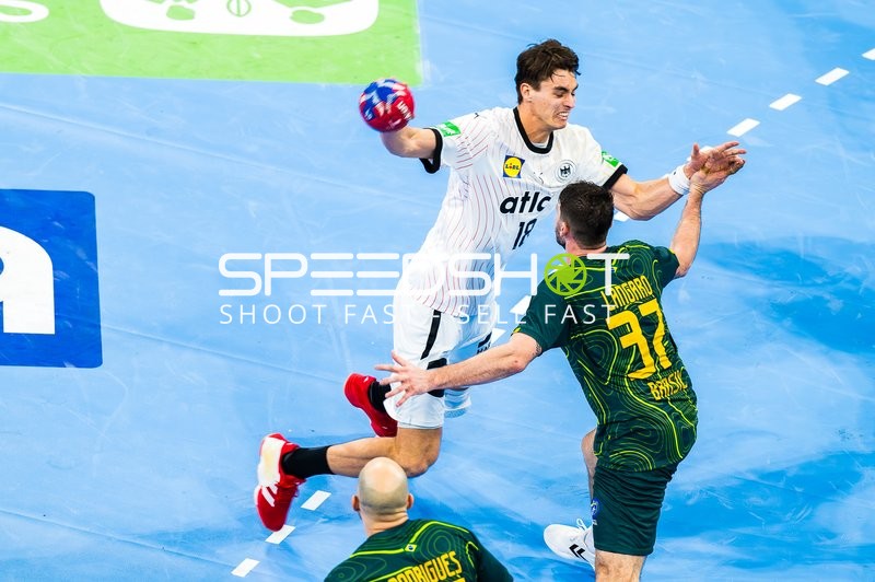 Handball I Herren I Vorbereitung WM 2025 I Testspiel I Deutschland - Brasilien I 11.01.2025