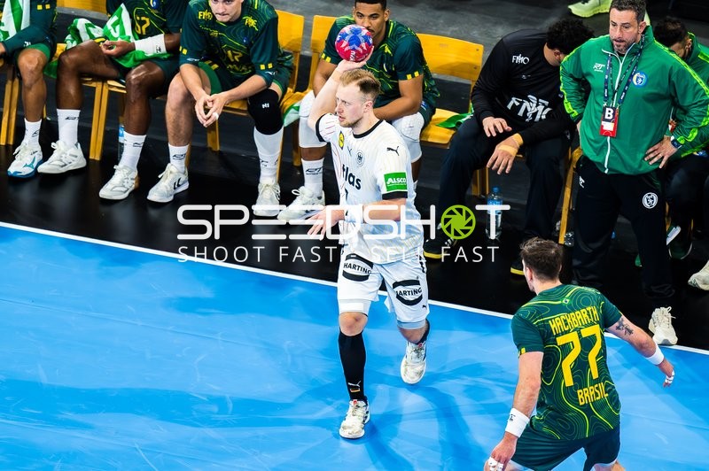 Handball I Herren I Vorbereitung WM 2025 I Testspiel I Deutschland - Brasilien I 11.01.2025