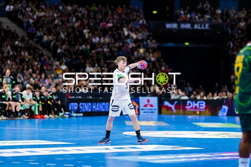 Handball I Herren I Vorbereitung WM 2025 I Testspiel I Deutschland - Brasilien I 11.01.2025