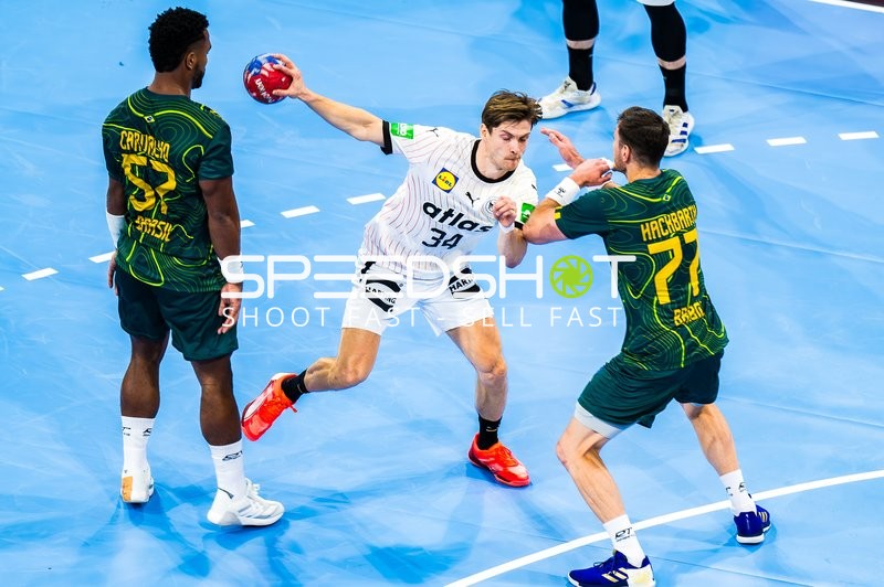 Handball I Herren I Vorbereitung WM 2025 I Testspiel I Deutschland - Brasilien I 11.01.2025