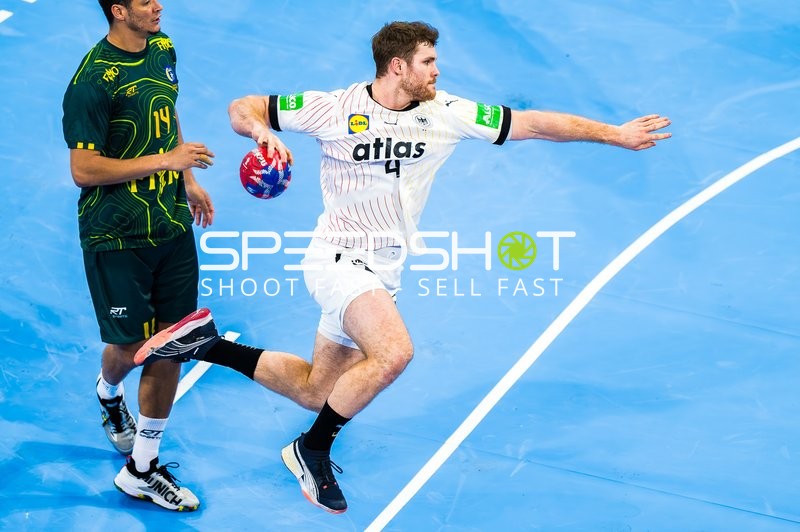 Handball I Herren I Vorbereitung WM 2025 I Testspiel I Deutschland - Brasilien I 11.01.2025