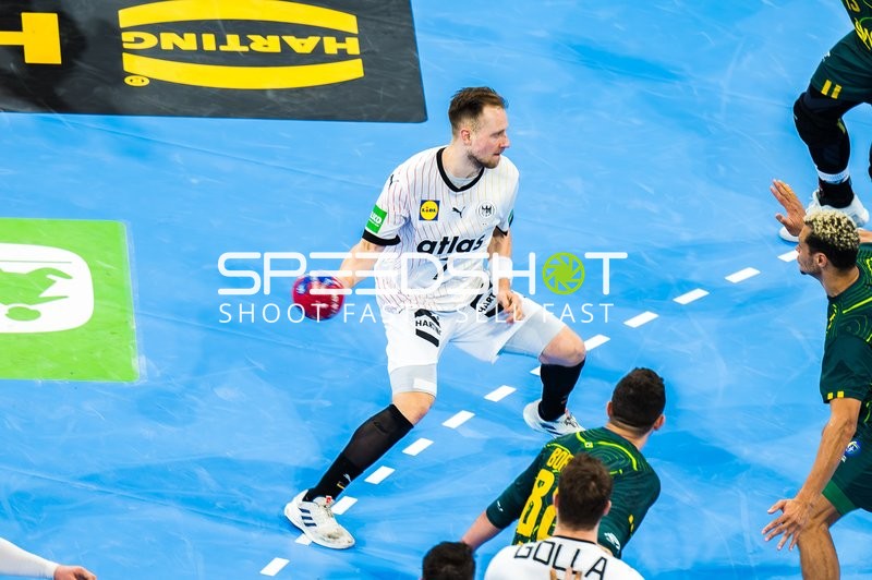 Handball I Herren I Vorbereitung WM 2025 I Testspiel I Deutschland - Brasilien I 11.01.2025