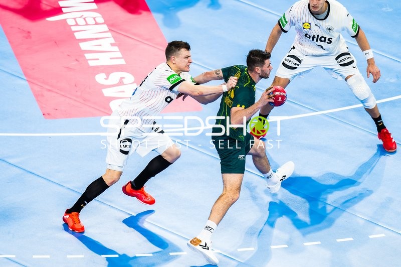 Handball I Herren I Vorbereitung WM 2025 I Testspiel I Deutschland - Brasilien I 11.01.2025