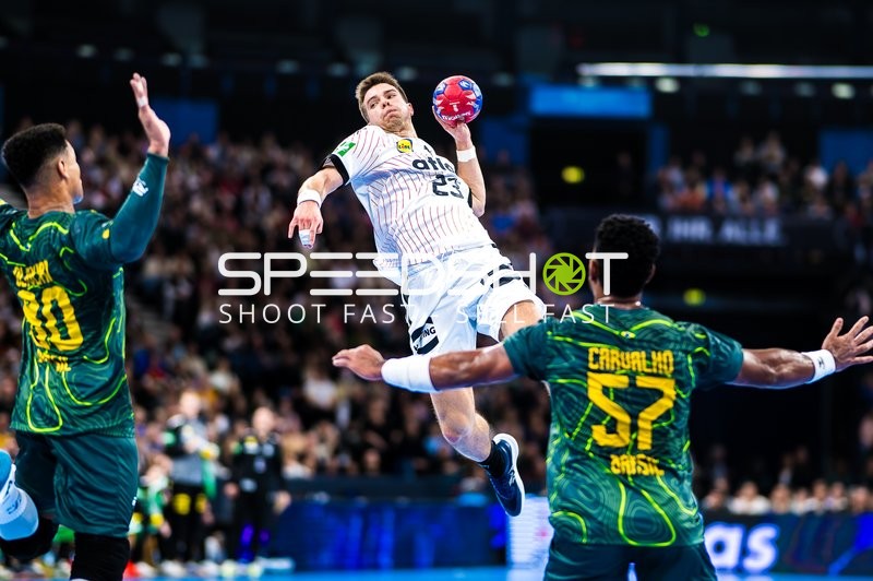 Handball I Herren I Vorbereitung WM 2025 I Testspiel I Deutschland - Brasilien I 11.01.2025