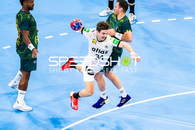 Handball I Herren I Vorbereitung WM 2025 I Testspiel I Deutschland - Brasilien I 11.01.2025