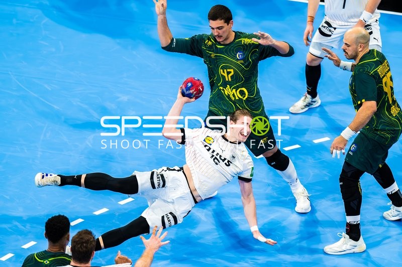 Handball I Herren I Vorbereitung WM 2025 I Testspiel I Deutschland - Brasilien I 11.01.2025