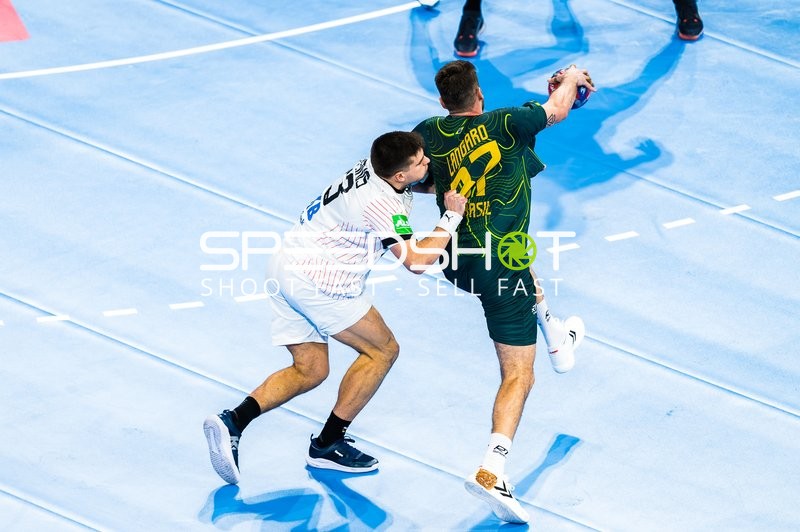 Handball I Herren I Vorbereitung WM 2025 I Testspiel I Deutschland - Brasilien I 11.01.2025