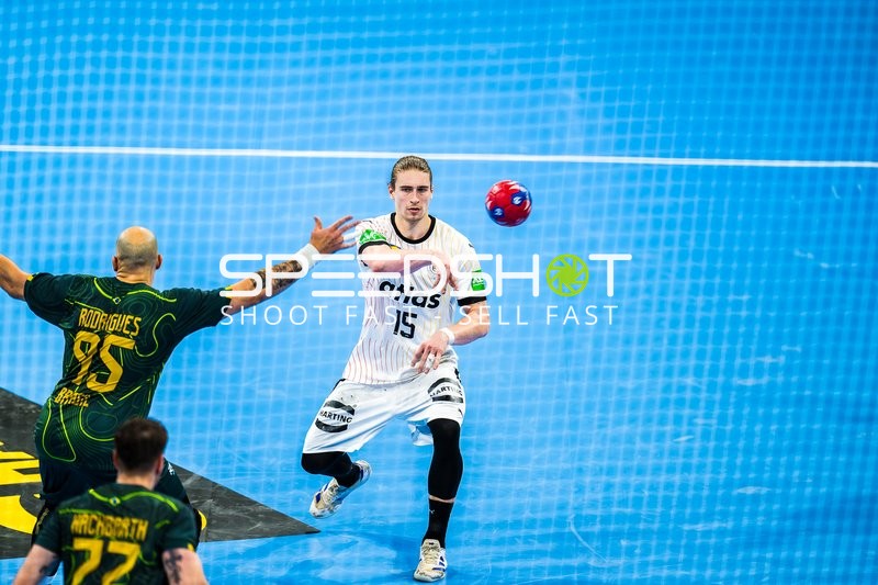 Handball I Herren I Vorbereitung WM 2025 I Testspiel I Deutschland - Brasilien I 11.01.2025