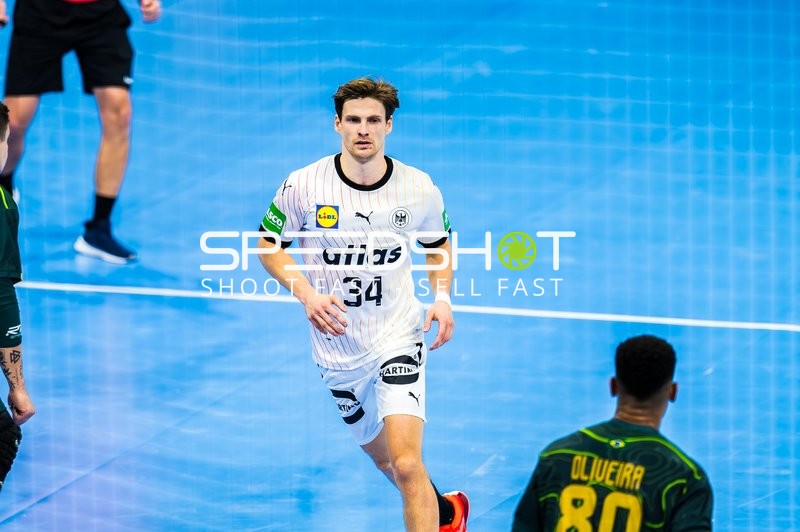 Handball I Herren I Vorbereitung WM 2025 I Testspiel I Deutschland - Brasilien I 11.01.2025