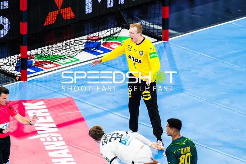 Handball I Herren I Vorbereitung WM 2025 I Testspiel I Deutschland - Brasilien I 11.01.2025