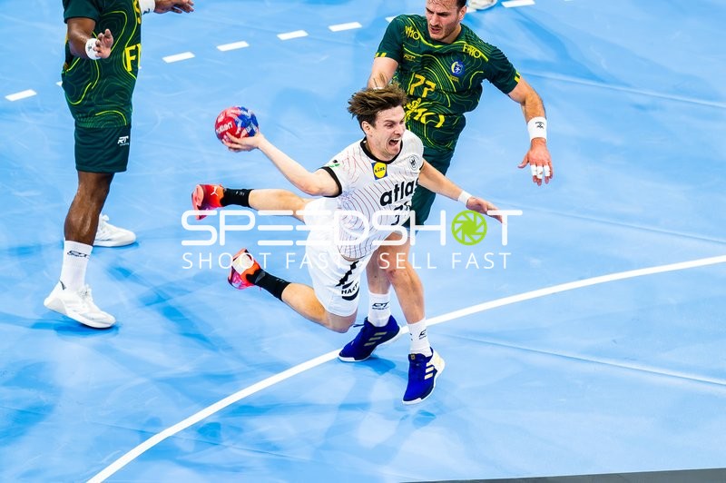 Handball I Herren I Vorbereitung WM 2025 I Testspiel I Deutschland - Brasilien I 11.01.2025