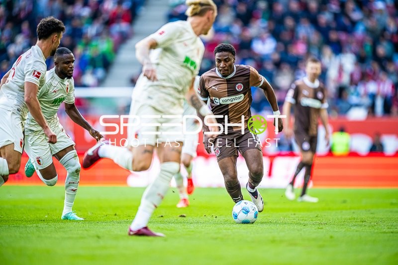 Sportart I Herren I Saison 2024-2025 I Bundesliga I 3. Spieltag I FC Augsburg - FC St. Pauli I 15.09.2024