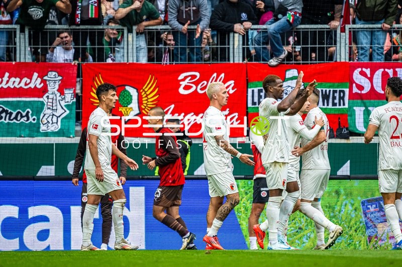 Sportart I Herren I Saison 2024-2025 I Bundesliga I 3. Spieltag I FC Augsburg - FC St. Pauli I 15.09.2024