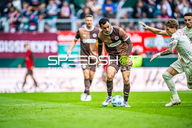Sportart I Herren I Saison 2024-2025 I Bundesliga I 3. Spieltag I FC Augsburg - FC St. Pauli I 15.09.2024