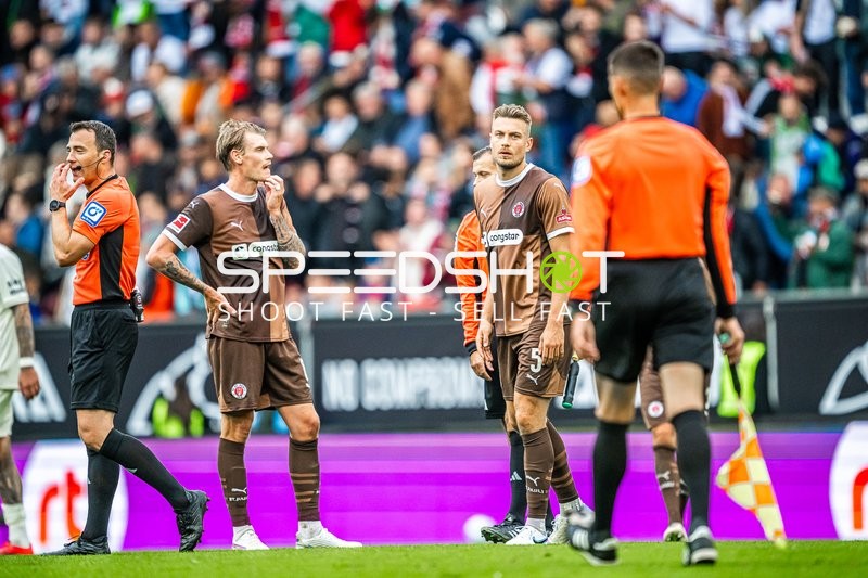 Sportart I Herren I Saison 2024-2025 I Bundesliga I 3. Spieltag I FC Augsburg - FC St. Pauli I 15.09.2024