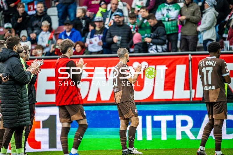 Sportart I Herren I Saison 2024-2025 I Bundesliga I 3. Spieltag I FC Augsburg - FC St. Pauli I 15.09.2024