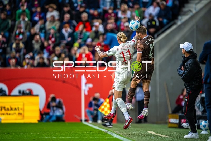 Sportart I Herren I Saison 2024-2025 I Bundesliga I 3. Spieltag I FC Augsburg - FC St. Pauli I 15.09.2024
