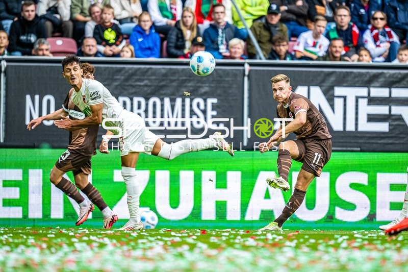 Sportart I Herren I Saison 2024-2025 I Bundesliga I 3. Spieltag I FC Augsburg - FC St. Pauli I 15.09.2024