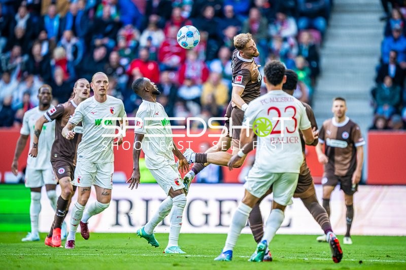 Sportart I Herren I Saison 2024-2025 I Bundesliga I 3. Spieltag I FC Augsburg - FC St. Pauli I 15.09.2024