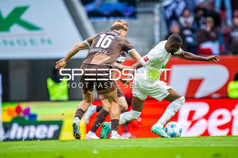 Sportart I Herren I Saison 2024-2025 I Bundesliga I 3. Spieltag I FC Augsburg - FC St. Pauli I 15.09.2024