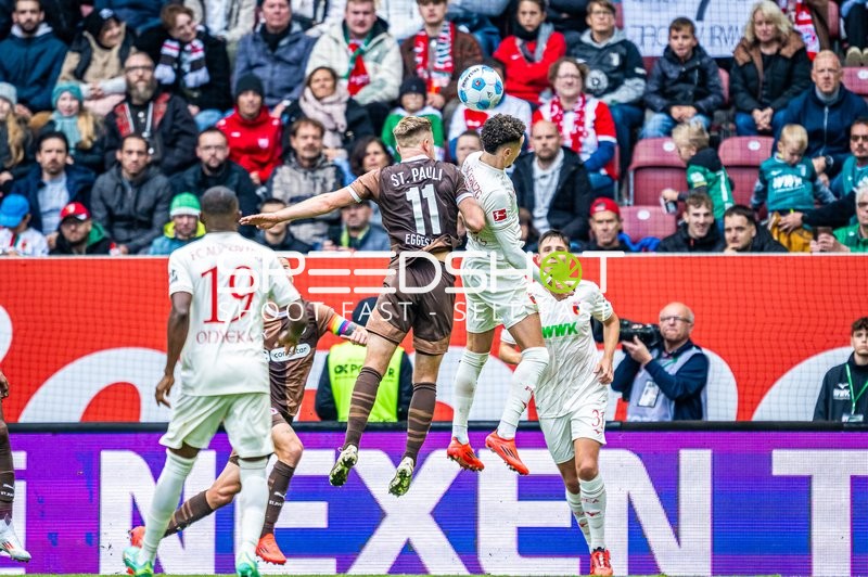 Sportart I Herren I Saison 2024-2025 I Bundesliga I 3. Spieltag I FC Augsburg - FC St. Pauli I 15.09.2024