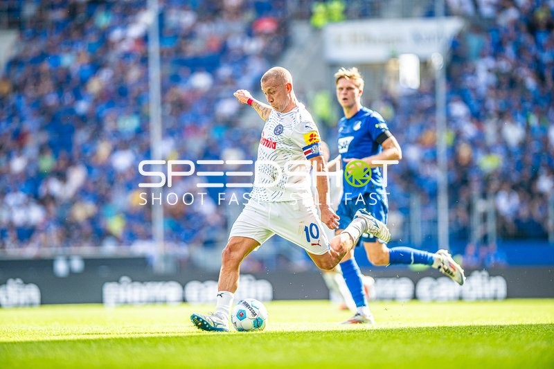 Fußball I Herren I Saison 2024-2025 I Bundesliga I 1. Spieltag I TSG 1899 Hoffenheim - Holstein Kiel I 24.08.2024