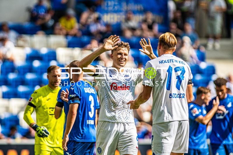 Fußball I Herren I Saison 2024-2025 I Bundesliga I 1. Spieltag I TSG 1899 Hoffenheim - Holstein Kiel I 24.08.2024