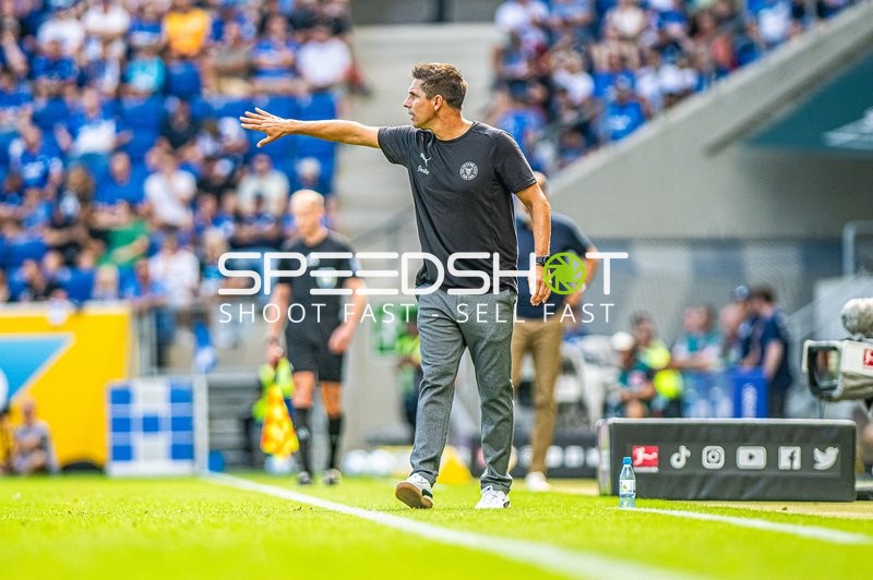 Fußball I Herren I Saison 2024-2025 I Bundesliga I 1. Spieltag I TSG 1899 Hoffenheim - Holstein Kiel I 24.08.2024