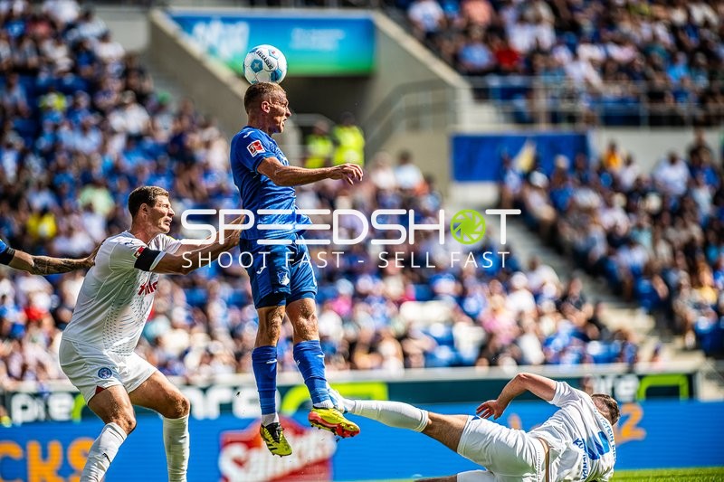 Fußball I Herren I Saison 2024-2025 I Bundesliga I 1. Spieltag I TSG 1899 Hoffenheim - Holstein Kiel I 24.08.2024