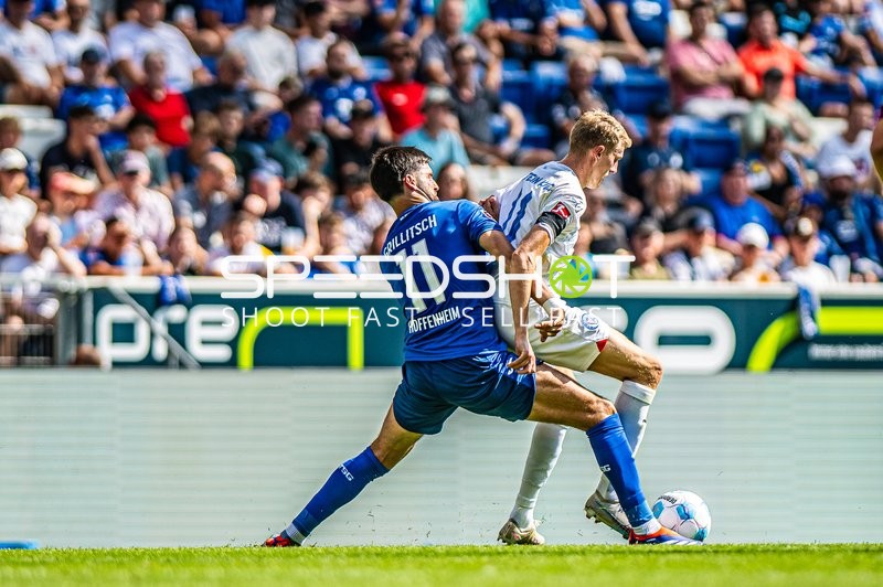 Fußball I Herren I Saison 2024-2025 I Bundesliga I 1. Spieltag I TSG 1899 Hoffenheim - Holstein Kiel I 24.08.2024