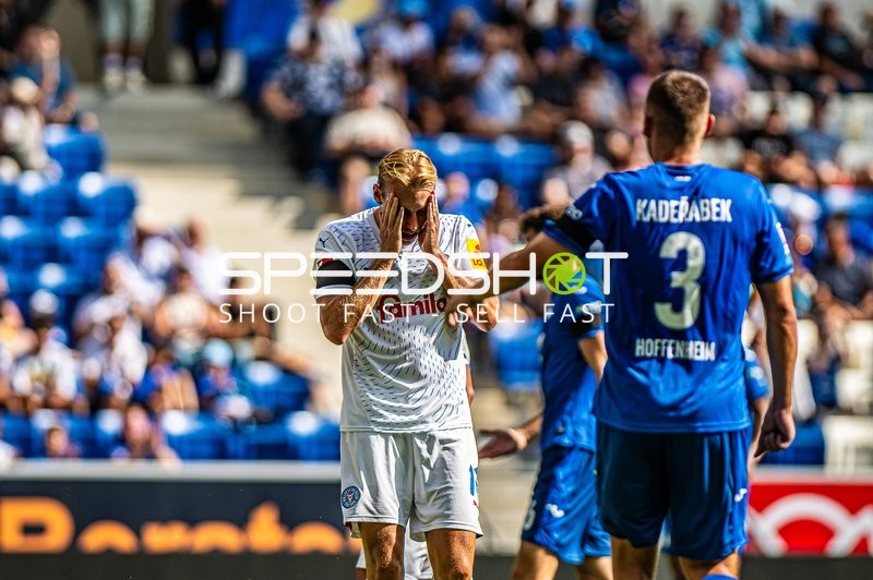 Fußball I Herren I Saison 2024-2025 I Bundesliga I 1. Spieltag I TSG 1899 Hoffenheim - Holstein Kiel I 24.08.2024