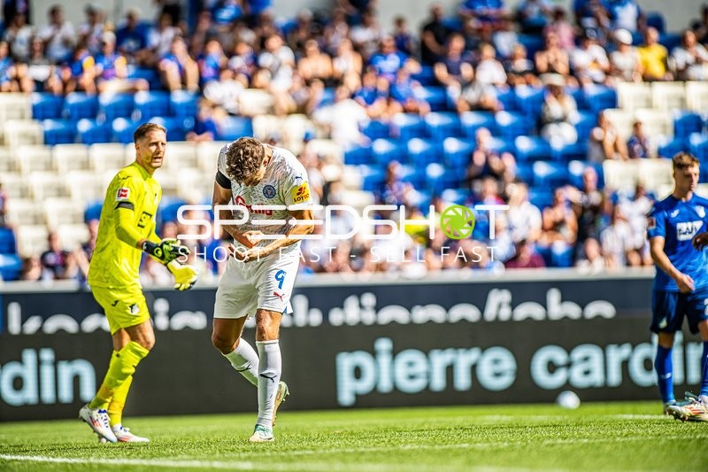 Fußball I Herren I Saison 2024-2025 I Bundesliga I 1. Spieltag I TSG 1899 Hoffenheim - Holstein Kiel I 24.08.2024