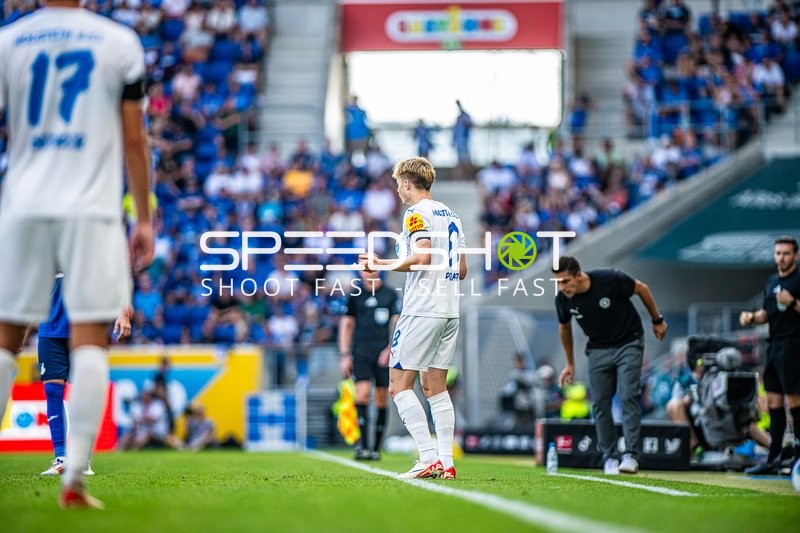 Fußball I Herren I Saison 2024-2025 I Bundesliga I 1. Spieltag I TSG 1899 Hoffenheim - Holstein Kiel I 24.08.2024