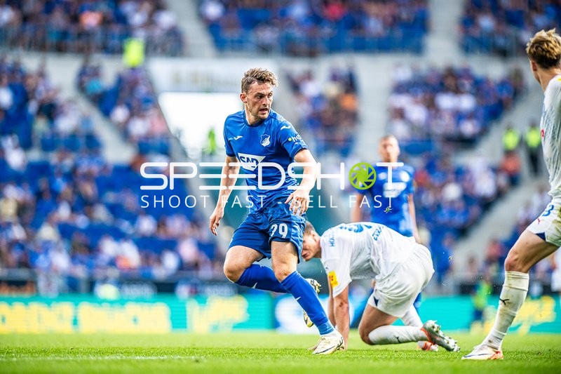 Fußball I Herren I Saison 2024-2025 I Bundesliga I 1. Spieltag I TSG 1899 Hoffenheim - Holstein Kiel I 24.08.2024