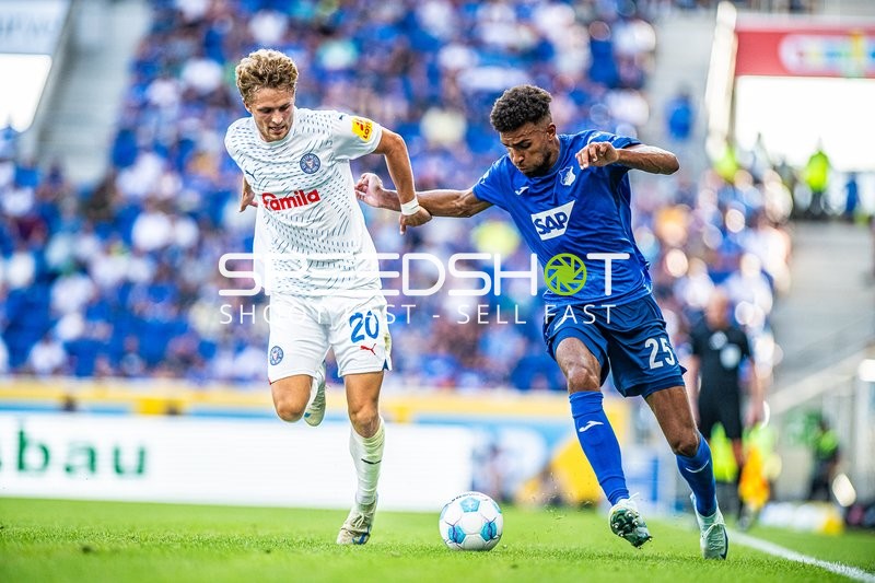 Fußball I Herren I Saison 2024-2025 I Bundesliga I 1. Spieltag I TSG 1899 Hoffenheim - Holstein Kiel I 24.08.2024