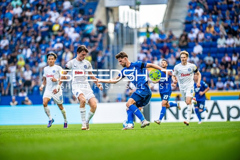 Fußball I Herren I Saison 2024-2025 I Bundesliga I 1. Spieltag I TSG 1899 Hoffenheim - Holstein Kiel I 24.08.2024