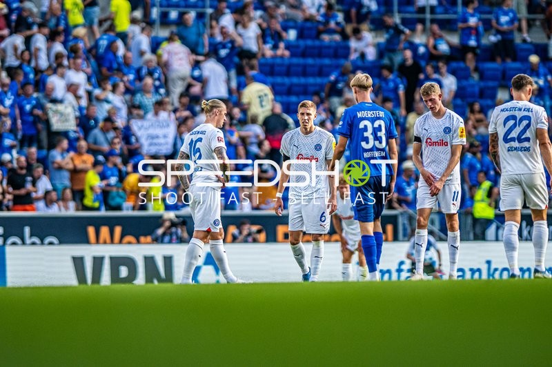 Fußball I Herren I Saison 2024-2025 I Bundesliga I 1. Spieltag I TSG 1899 Hoffenheim - Holstein Kiel I 24.08.2024