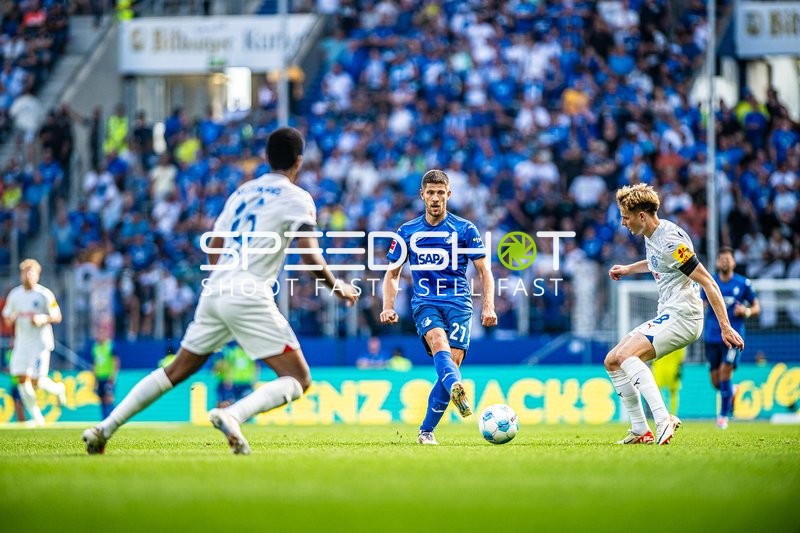 Fußball I Herren I Saison 2024-2025 I Bundesliga I 1. Spieltag I TSG 1899 Hoffenheim - Holstein Kiel I 24.08.2024