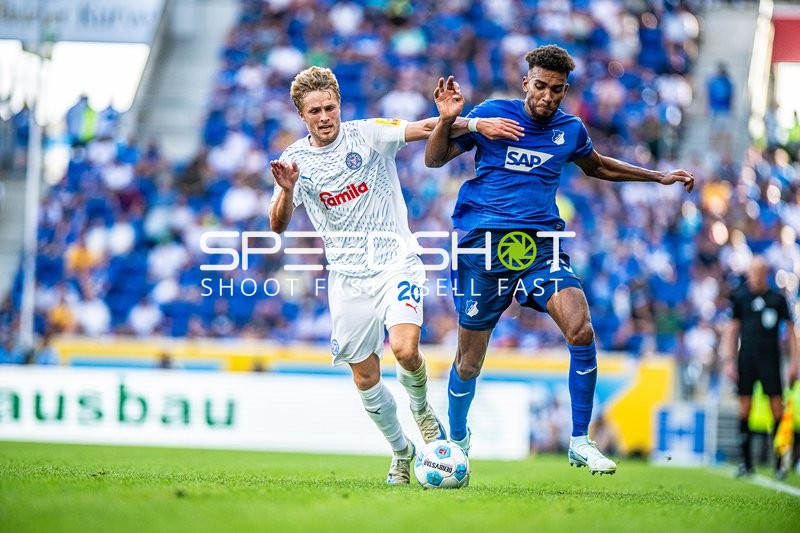 Fußball I Herren I Saison 2024-2025 I Bundesliga I 1. Spieltag I TSG 1899 Hoffenheim - Holstein Kiel I 24.08.2024