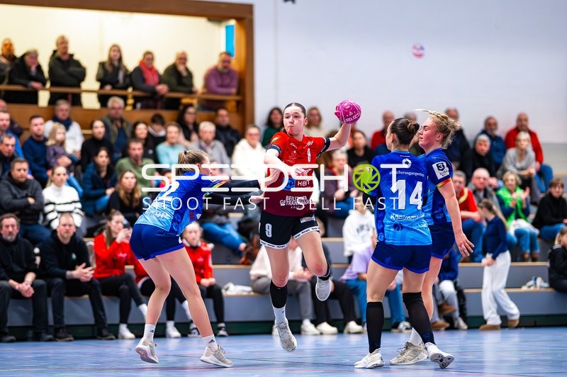 Handball I Frauen I Saison 2024-2025 I 3. Liga I 10. Spieltag I SG Schozach-Bottwartal - HCD Gröbenzell I 07.12.2024