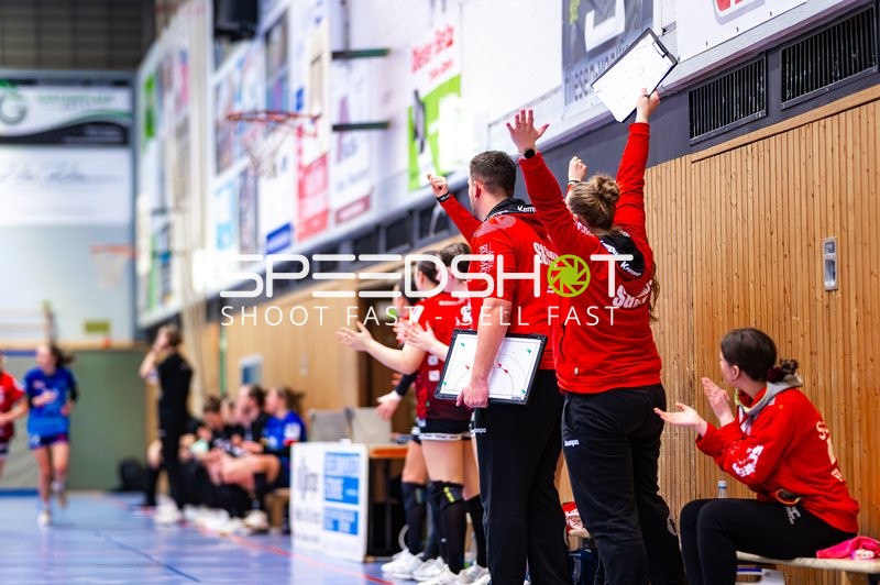 Handball I Frauen I Saison 2024-2025 I 3. Liga I 10. Spieltag I SG Schozach-Bottwartal - HCD Gröbenzell I 07.12.2024